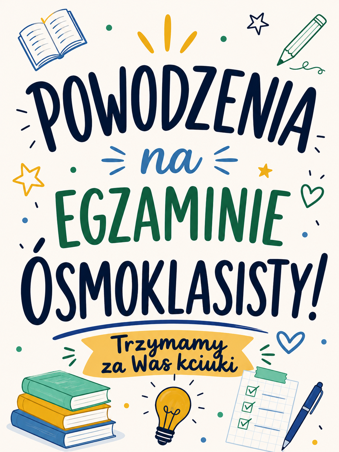 Powodzenia na egzaminie
